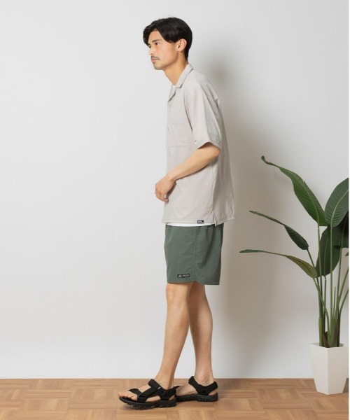 CAMP7（キャンプセブン）の「【CAMP7】【水陸両用】オープンカラーシャツ（シャツ/ブラウス・メンズ・グレー/ダークグレー・M/L/XL）」の4枚目の写真
