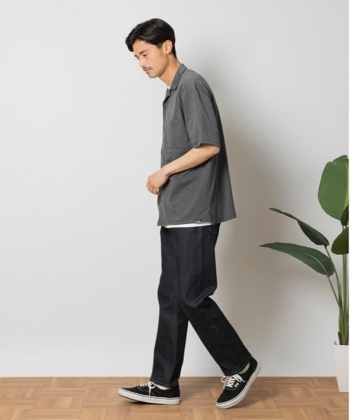 CAMP7（キャンプセブン）の「【CAMP7】【水陸両用】オープンカラーシャツ（シャツ/ブラウス・メンズ・グレー/ダークグレー・M/L/XL）」の7枚目の写真