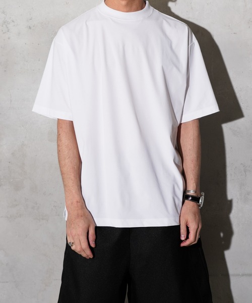 SUNNY SPORTS(サニースポーツ)の「SUNNY SPORTS / サニースポーツ BASIC CREW TEE Primeflex ベーシック オーバーサイズ クルーネック Tシャツ プライムフレックス(Tシャツ/カットソー・メンズ・ブラック/ブラウン/ホワイト・MEDIUM/X-LARGE/XX-LARGE/X-SMALL/LARGE)」の6枚目の写真