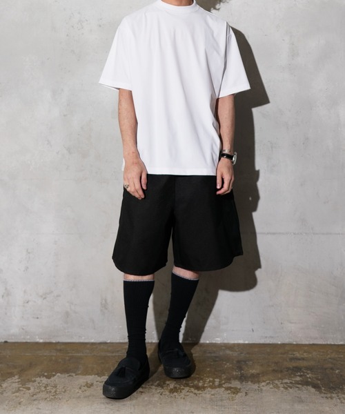SUNNY SPORTS(サニースポーツ)の「SUNNY SPORTS / サニースポーツ BASIC CREW TEE Primeflex ベーシック オーバーサイズ クルーネック Tシャツ プライムフレックス(Tシャツ/カットソー・メンズ・ブラック/ブラウン/ホワイト・MEDIUM/X-LARGE/XX-LARGE/X-SMALL/LARGE)」の7枚目の写真