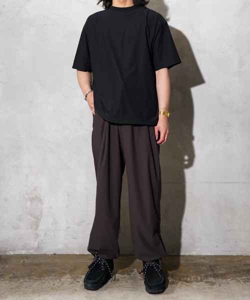 SUNNY SPORTS(サニースポーツ)の「SUNNY SPORTS / サニースポーツ BASIC CREW TEE Primeflex ベーシック オーバーサイズ クルーネック Tシャツ プライムフレックス(Tシャツ/カットソー・メンズ・ブラック/ブラウン/ホワイト・MEDIUM/X-LARGE/XX-LARGE/X-SMALL/LARGE)」の9枚目の写真