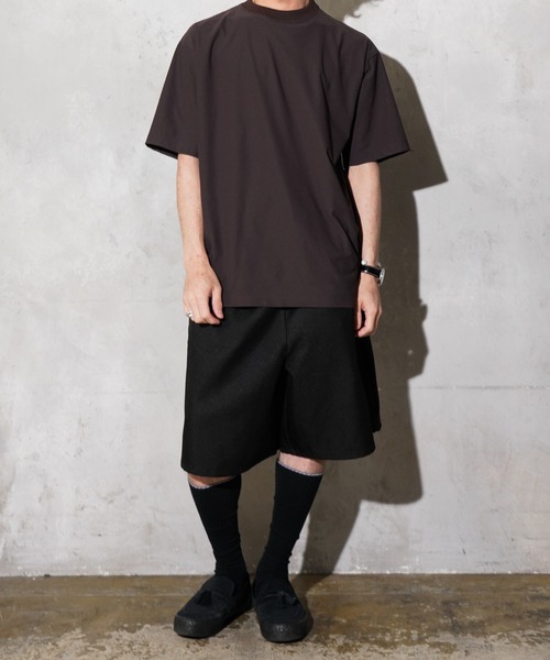 SUNNY SPORTS(サニースポーツ)の「SUNNY SPORTS / サニースポーツ BASIC CREW TEE Primeflex ベーシック オーバーサイズ クルーネック Tシャツ プライムフレックス(Tシャツ/カットソー・メンズ・ブラック/ブラウン/ホワイト・MEDIUM/X-LARGE/XX-LARGE/X-SMALL/LARGE)」の11枚目の写真