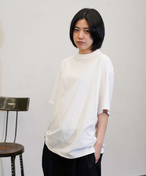 SUNNY  SPORTS（サニースポーツ）の「SUNNY SPORTS / サニースポーツ BASIC CREW TEE Primeflex ベーシック オーバーサイズ クルーネック Tシャツ プライムフレックス（Tシャツ/カットソー・メンズ・ブラック/ブラウン/ホワイト・MEDIUM/X-LARGE/XX-LARGE/X-SMALL/LARGE）」の12枚目の写真
