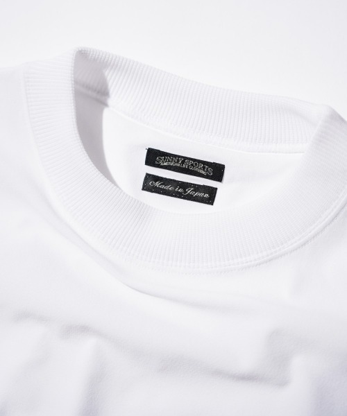 SUNNY SPORTS(サニースポーツ)の「SUNNY SPORTS / サニースポーツ BASIC CREW TEE Primeflex ベーシック オーバーサイズ クルーネック Tシャツ プライムフレックス(Tシャツ/カットソー・メンズ・ブラック/ブラウン/ホワイト・MEDIUM/X-LARGE/XX-LARGE/X-SMALL/LARGE)」の13枚目の写真