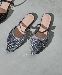 paravion | スパンコールミュール(サンダル)