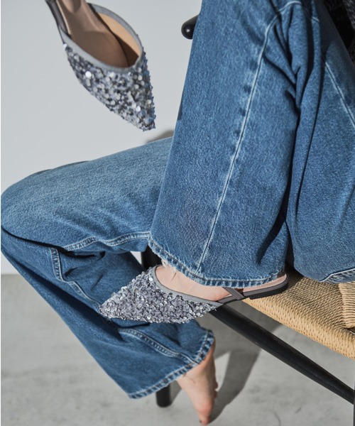 paravion（パラビオン）の「スパンコールミュール（サンダル・レディース・ブラック/シルバー・S/M/L）」の13枚目の写真