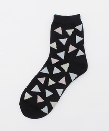 WEGO | WEGO/サンカクガラソックス(ソックス/靴下)