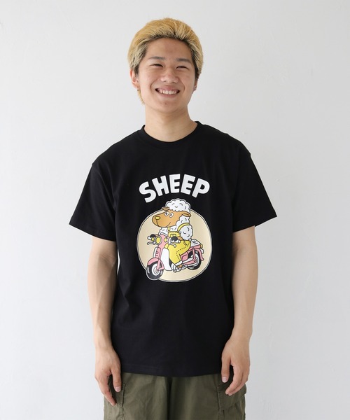 UNIT CHEST】unique unisex T-shirt SHEEP by キタ大介（Tシャツ