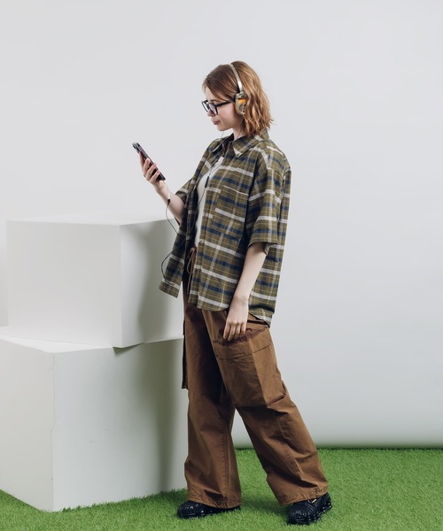 【セール】サンドウォッシュイージーカーゴパンツ（カーゴパンツ）｜MUHET（ミュエータ）