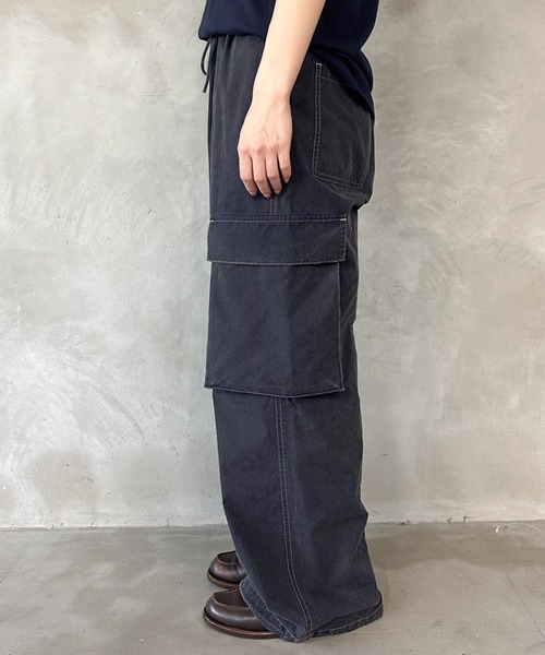 【セール】サンドウォッシュイージーカーゴパンツ（カーゴパンツ）｜MUHET（ミュエータ）