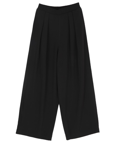 UR'S(ユアーズ)の「着痩せワイドパンツ(スラックス・レディース・ブルー/ネイビー/カーキ/ブラック・L/M/S)」の10枚目の写真