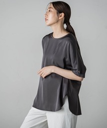la.f…（ラエフ）の「パーフェクトベアスムースカットソー≪洗濯機で洗える≫（Tシャツ/カットソー）」