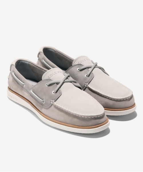 COLE HAAN(コールハーン)の「グランドプロ ウィンドワード ボートシューズ mens(モカシン/デッキシューズ・メンズ・グレー・10/9.5/9/8.5/8/7.5)」の5枚目の写真