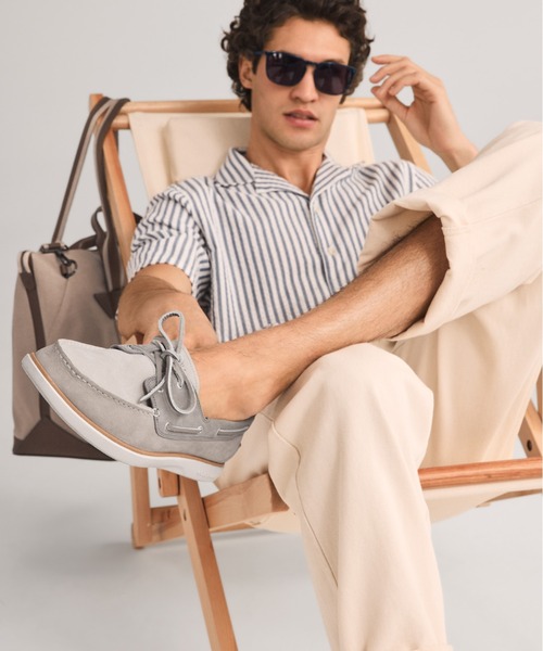 COLE HAAN(コールハーン)の「グランドプロ ウィンドワード ボートシューズ mens(モカシン/デッキシューズ・メンズ・グレー・10/9.5/9/8.5/8/7.5)」の3枚目の写真