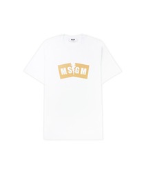 MSGM（エムエスジーエム）の「MSGMカットロゴ Tシャツ（Tシャツ/カットソー）」