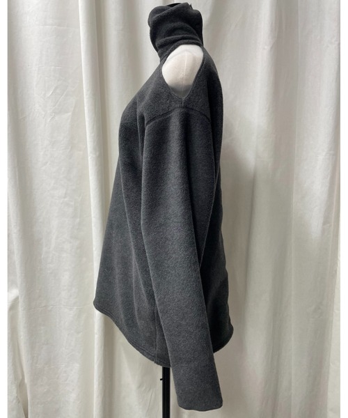 PROVOKE （プロヴォーク）の「CUT OUT PULLOVER（Tシャツ/カットソー・レディース・チャコールグレー/ベージュ・FREE）」の5枚目の写真