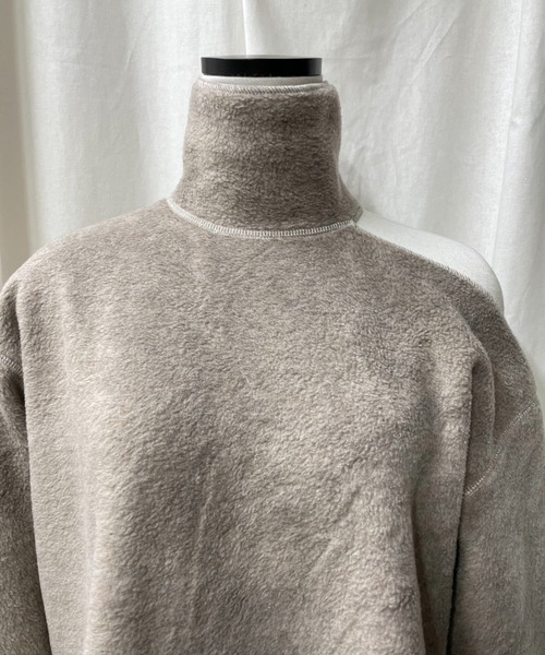 PROVOKE （プロヴォーク）の「CUT OUT PULLOVER（Tシャツ/カットソー・レディース・チャコールグレー/ベージュ・FREE）」の13枚目の写真