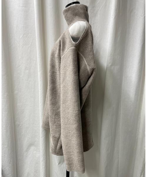 PROVOKE （プロヴォーク）の「CUT OUT PULLOVER（Tシャツ/カットソー・レディース・チャコールグレー/ベージュ・FREE）」の14枚目の写真