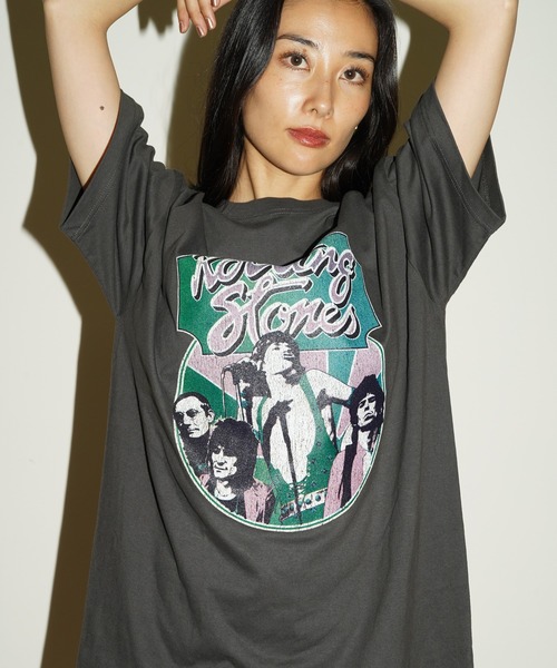 CULTURE SUPPLY(カルチャー サプライ)の「ROCK TEE STONES2(Tシャツ/カットソー・レディース・スミクロ・FREE)」の10枚目の写真