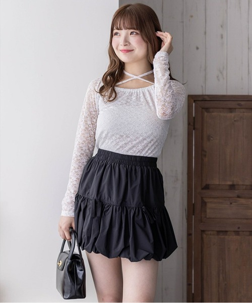 Multi Tulle Top(Gray) – neith.onlinestore