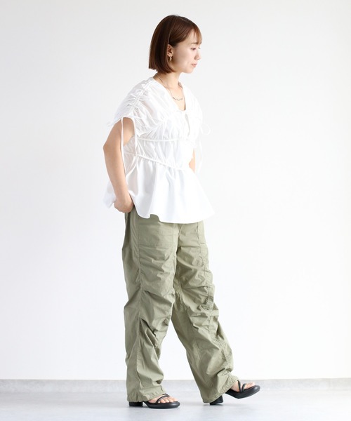 cepo(セポ)の「ミリタリーシャーリングパンツ(その他パンツ・レディース・オリーブ/ブラック/モカ・S/M)」の11枚目の写真