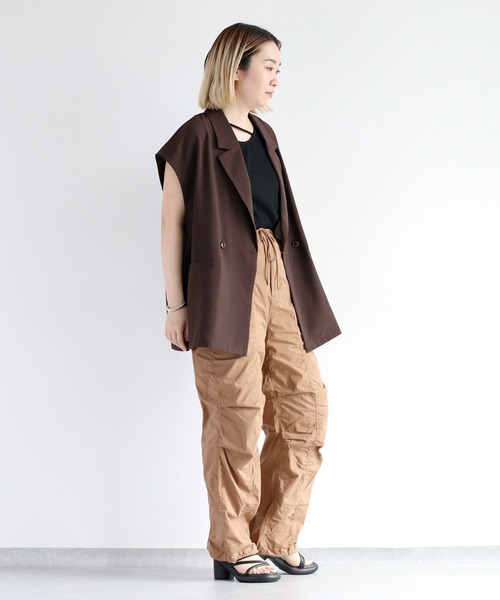 cepo(セポ)の「ミリタリーシャーリングパンツ(その他パンツ・レディース・オリーブ/ブラック/モカ・S/M)」の20枚目の写真