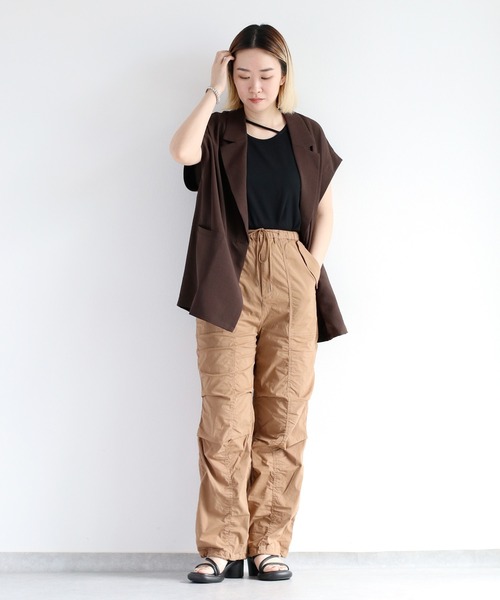 cepo(セポ)の「ミリタリーシャーリングパンツ(その他パンツ・レディース・オリーブ/ブラック/モカ・S/M)」の21枚目の写真