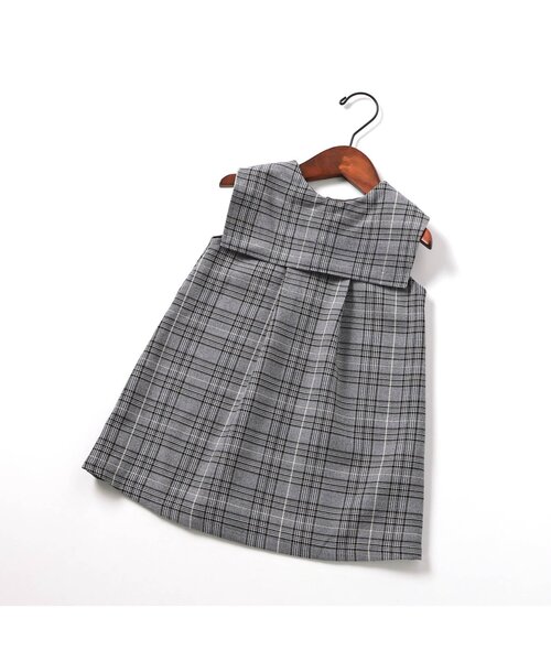 Seraph（セラフ）の「【3way】カラージャンパースカート（ジャンパースカート・キッズ・ブラウン/ベージュ/グレー・80/90/95/100/110/120/130/140）」の14枚目の写真