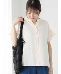 Te chichi TERRASSE | 【イージーケア】メタルボタンフレア袖ブラウス(シャツ/ブラウス)