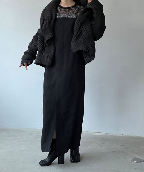 chuclla(チュクラ)の「ストレッチ レーシー ロングスリーブトップ chw24a016(その他トップス・レディース・ブラック・FREE)」の17枚目の写真