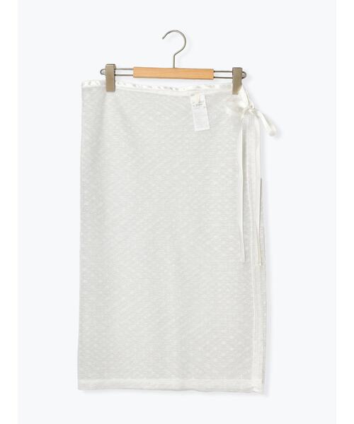 ehka sopo（エヘカソポ）の「◎シアーレーススカート（スカート・レディース・ブラック/キナリ・F）」の20枚目の写真