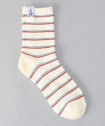 MILLER（ミラー）の「【再入荷・新色登場】Robert P．Miller（ロバートピーミラー）ボーダーソックス（ソックス/靴下）」