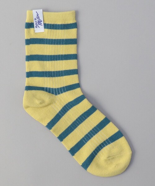 MILLER(ミラー)の「【再入荷・新色登場】Robert P.Miller(ロバートピーミラー)ボーダーソックス(ソックス/靴下・レディース・グレー/ダークグリーン/オレンジ/その他1/ターコイズブルー/イエロー/レッド/ロイヤルブルー/その他3/その他5/オフホワイト/その他4・FREE)」の6枚目の写真