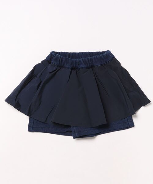 【セール】インディゴシャギーペプラムキュロット（その他パンツ）｜maarook（マルーク）