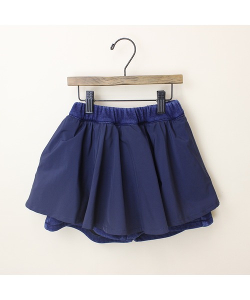 【セール】インディゴシャギーペプラムキュロット（その他パンツ）｜maarook（マルーク）