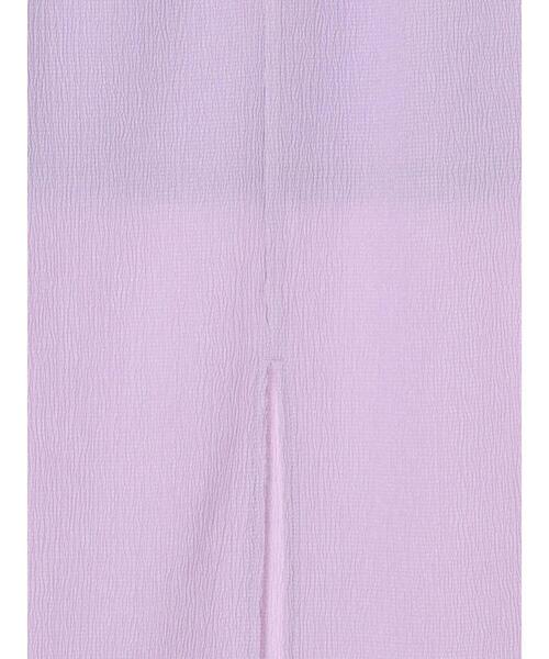 Lugnoncure（ルノンキュール）の「無地柄アソートナロースカート（スカート・レディース・ブラウン/オフホワイト/パープル/ブラック・F）」の11枚目の写真