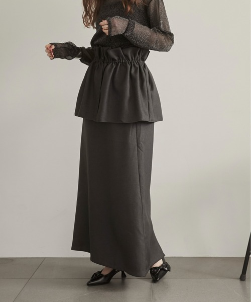 【美品】PoIフリル ビスチェ スカート PoI 予約 】frill bustier skirt (ビスチェ/スカート) | 木宮商