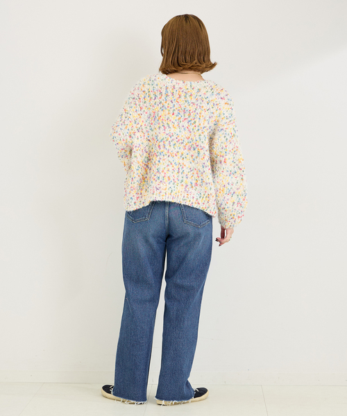 B.C STOCK(ベーセーストック)の「DU JOUR/デュ ジュール FLARE-HEM JEAN(デニムパンツ・レディース・ブラック/ブルー・36/38)」の17枚目の写真
