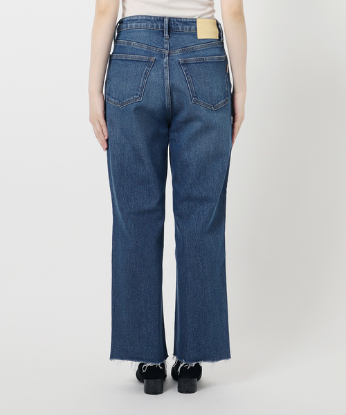 B.C STOCK(ベーセーストック)の「DU JOUR/デュ ジュール FLARE-HEM JEAN(デニムパンツ・レディース・ブラック/ブルー・36/38)」の8枚目の写真