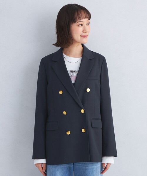 美品】グリーンレーベルリラクシング テーラードジャケット