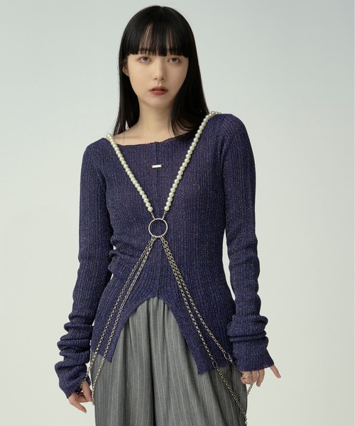 Ezick（エジック）の「Multi-use パールハーネス（サスペンダー・レディース・オフホワイト・FREE）」の17枚目の写真