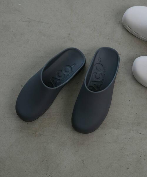 URBAN RESEARCH（アーバンリサーチ）の「PPACO　LUX-1（サンダル・レディース・オフホワイト/ダークグレー・5/6/7）」の2枚目の写真