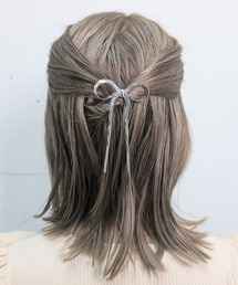 poiregnee（ポワニェ）の「［select］リボンヘアカフ（ヘアピン・レディース）」