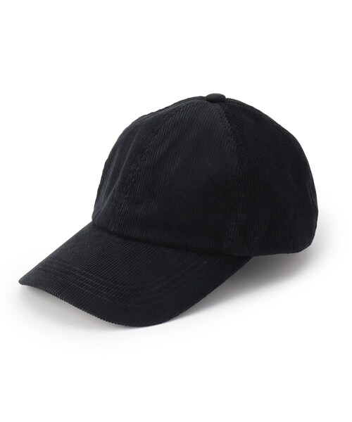 OPAQUE.CLIP（オペークドットクリップ）の「コットンコーデュロイキャップ（キャップ・レディース・チャコールグレー/ブラック/ベージュ・00）」の2枚目の写真
