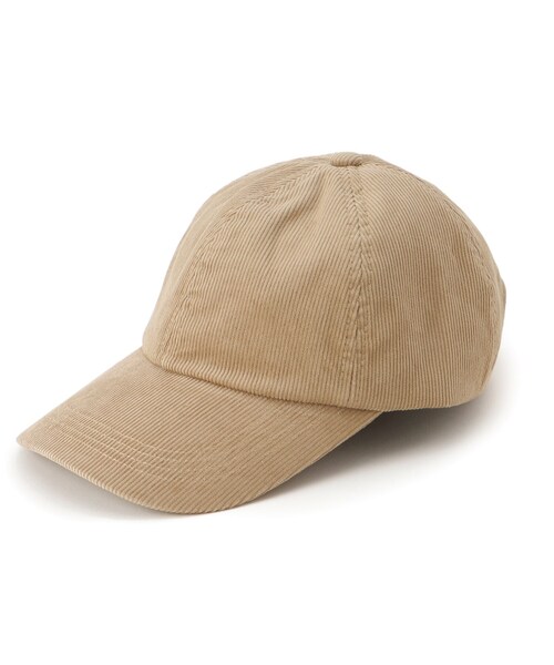 OPAQUE.CLIP（オペークドットクリップ）の「コットンコーデュロイキャップ（キャップ・レディース・チャコールグレー/ブラック/ベージュ・00）」の5枚目の写真