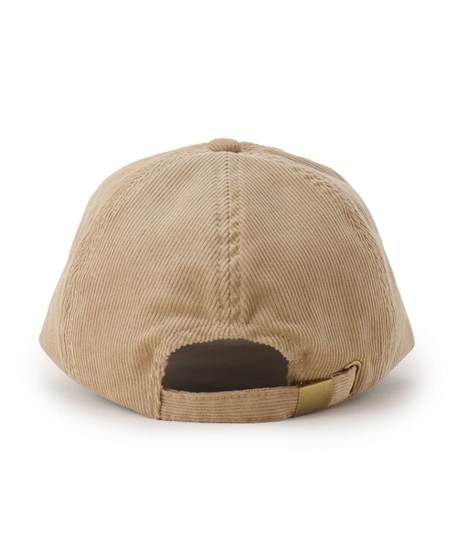 OPAQUE.CLIP（オペークドットクリップ）の「コットンコーデュロイキャップ（キャップ・レディース・チャコールグレー/ブラック/ベージュ・00）」の6枚目の写真