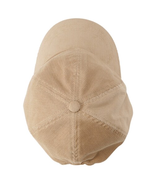 OPAQUE.CLIP（オペークドットクリップ）の「コットンコーデュロイキャップ（キャップ・レディース・チャコールグレー/ブラック/ベージュ・00）」の7枚目の写真