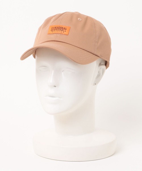 UNIVERSAL OVERALL（ユニバーサルオーバーオール）の「【ユニセックス】UNIVERSAL OVERALL T/Cツイルキャップ（キャップ・メンズ・ブラック/アイボリー/ネイビー/ベージュ/カーキ・FREE）」の3枚目の写真