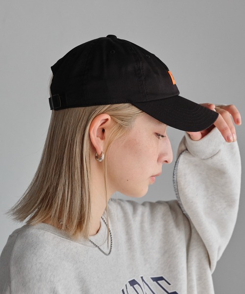 UNIVERSAL OVERALL（ユニバーサルオーバーオール）の「【ユニセックス】UNIVERSAL OVERALL T/Cツイルキャップ（キャップ・メンズ・ブラック/アイボリー/ネイビー/ベージュ/カーキ・FREE）」の7枚目の写真