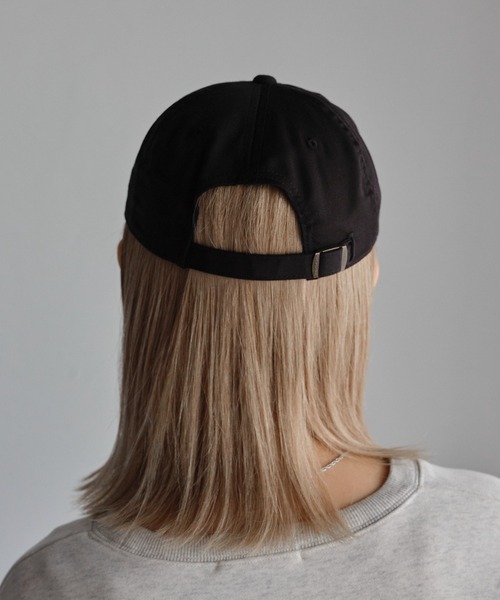 UNIVERSAL OVERALL（ユニバーサルオーバーオール）の「【ユニセックス】UNIVERSAL OVERALL T/Cツイルキャップ（キャップ・メンズ・ブラック/アイボリー/ネイビー/ベージュ/カーキ・FREE）」の8枚目の写真